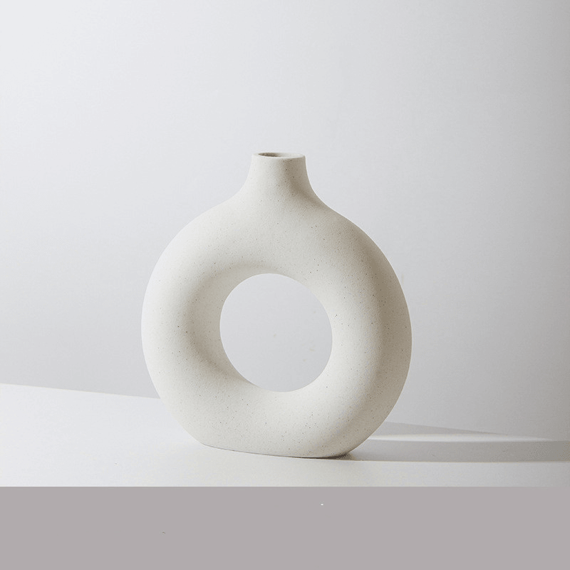 Donut Ceramic Vase