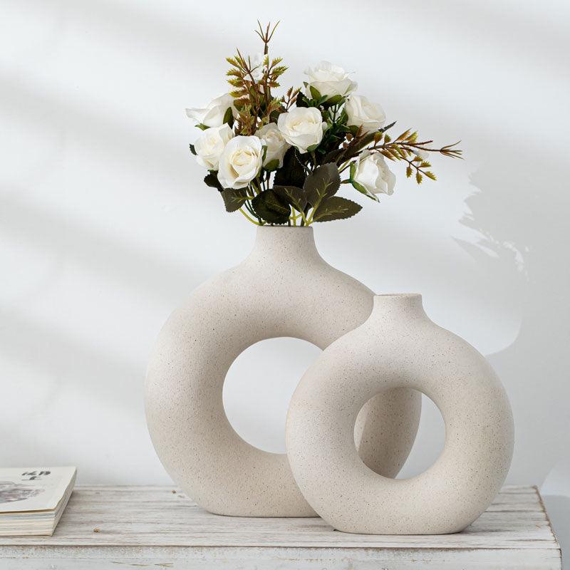 Donut Ceramic Vase