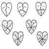 Load image into Gallery viewer, Wooden heart family puzzle